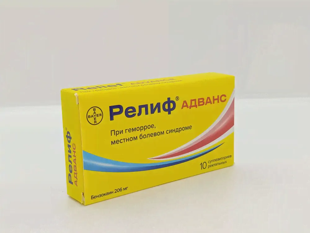 Релиф адванс свечи рект №10