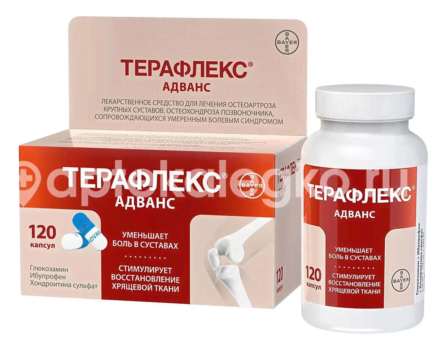 Терафлекс адванс 120шт. капсулы в Красноярск